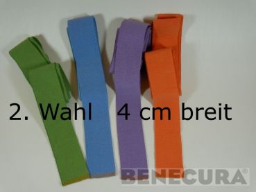 Körperbänder  4 cm breit - 2. Wahl